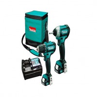 Bộ m&aacute;y bắt v&iacute;t d&ugrave;ng pin Makita CLX201S