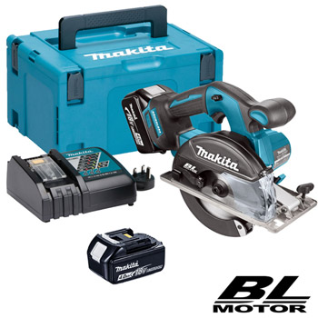 M&aacute;y cắt kim loại d&ugrave;ng pin Makita DCS551RMJ